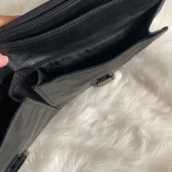 El portal black leather briefcase 💼 - Picture 6 of 9